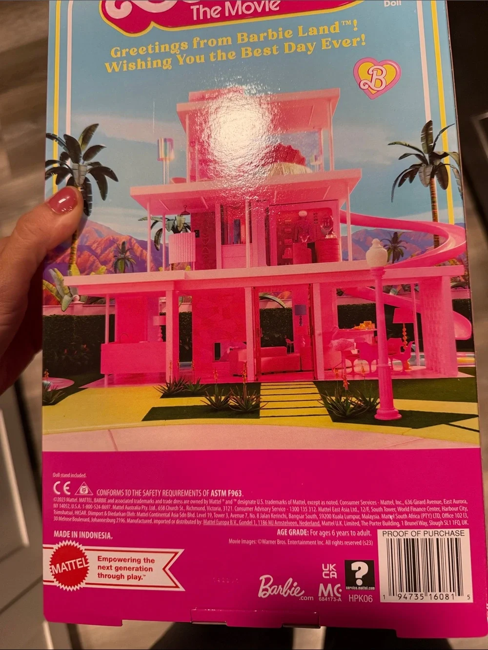 Barbie Ken Doll in Lime Green Blazer and Pink Shirt